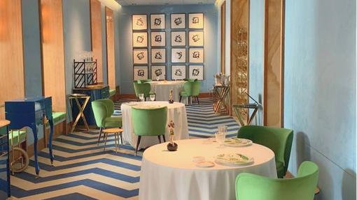 La sala del restaurante Coque