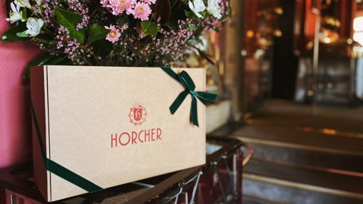 La caja regalo del menú de 'Horcher en casa'