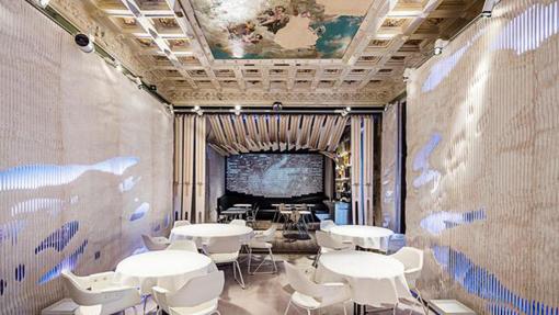 Sala del restaurante Alkimia