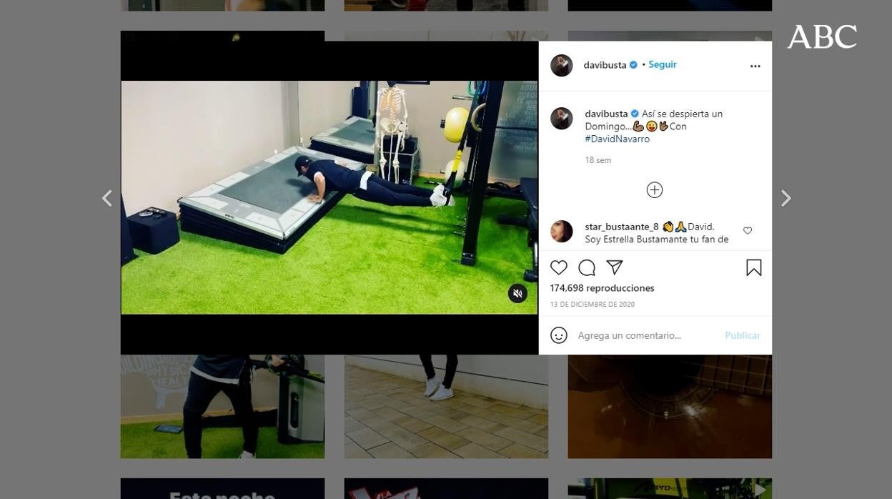 El cambio físico de David Bustamante: fuera ultraprocesados y ejercicio