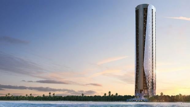 El excéntrico rascacielos de Bentley en Miami tendrá un ascensor para coches