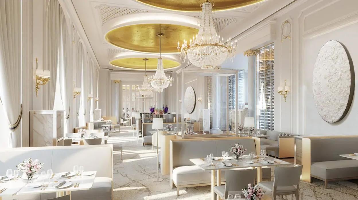 Fachada exterior del emblemático hotel Four Seasons Madrid