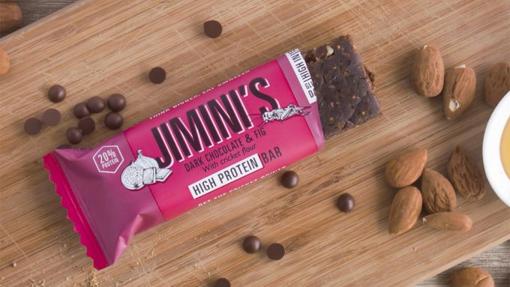 Barrita de chocolate con insectos