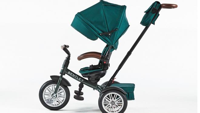 La compañía cuenta, también, con un carrito que se convierte en triciclo
