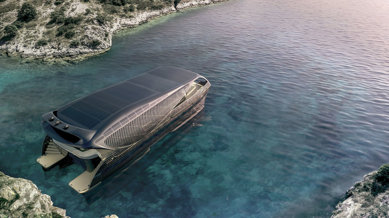Todo lo que debes saber del yate de lujo que se mueve con energía solar