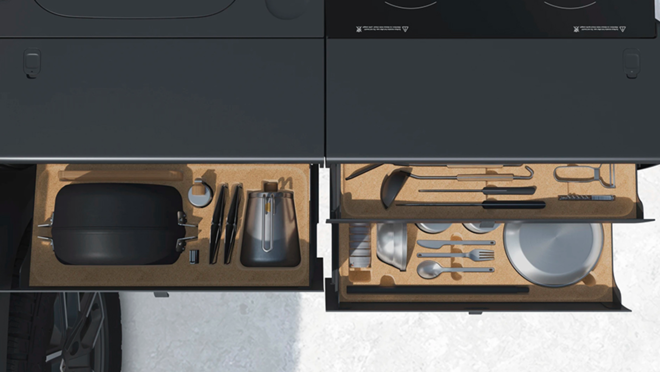 Este extra incluye un juego de utensilios con 30 piezas