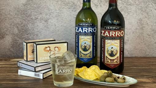 Vermut Zarro y conservas de Casa Santoña