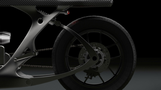 Este modelo viene con un motor Triumph Twin Engine