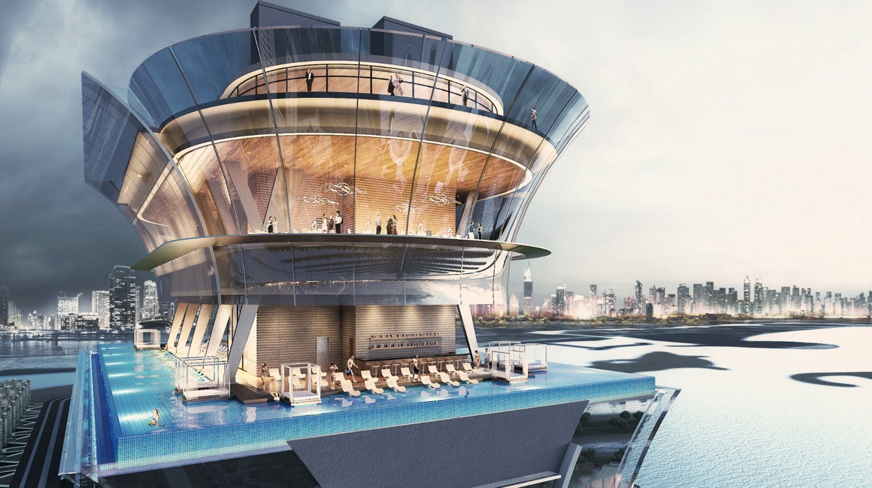 Todo lo que tienes que saber de la nueva piscina más alta del mundo