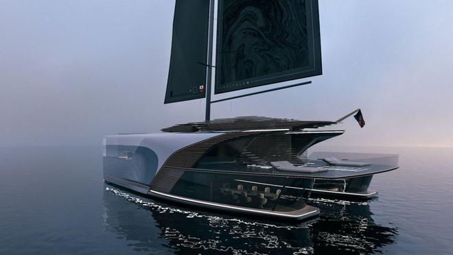 El catamarán contará con un sistema de propulsión híbrido