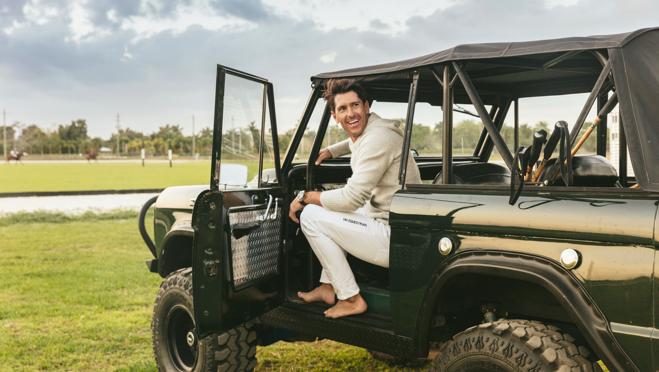 Nic Roldán, jugador de polo