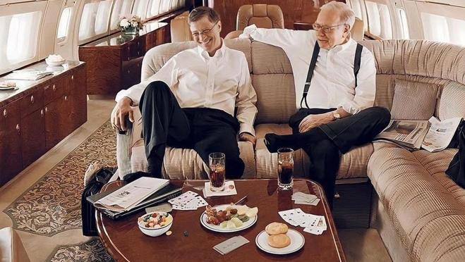 Bill Gates y Warren Buffett