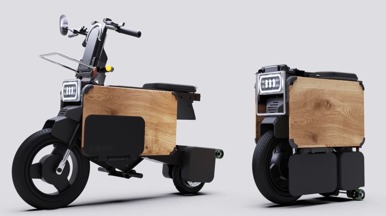 Todo lo que tienes que saber de la moto plegable de Icoma, Tamatel