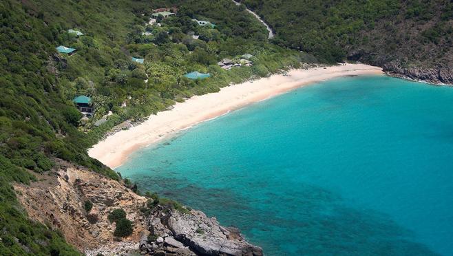 No falta una playa paradisíaca