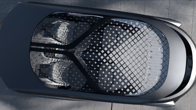 Modelo 2040 Lexus Vision In-season, de Bangning An