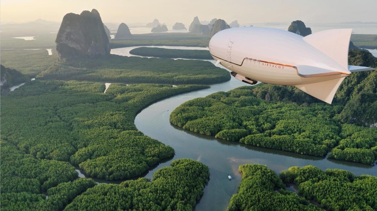Todo lo que hay que saber del Airyacht, un híbrido entre yate y zepelín