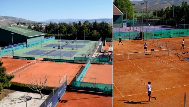 Las instalaciones deportivas de la academia cuentan con todo tipo de detalles