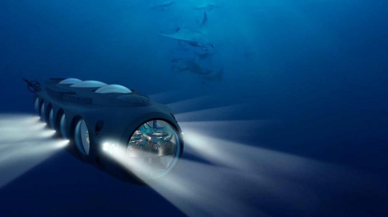 Así es el submarino pensado para organizar fiestas UWEP