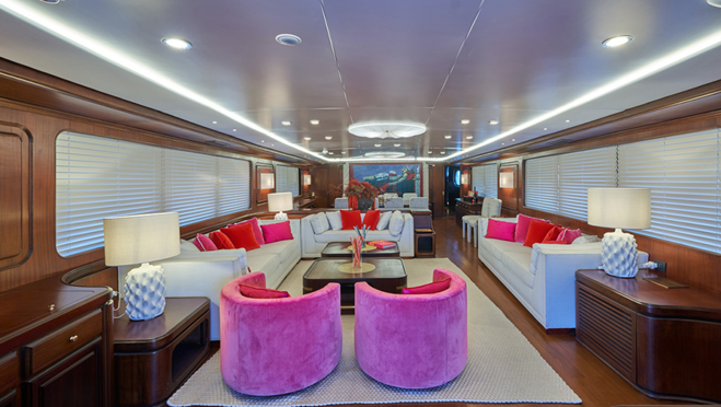 Imagen del salón-comedor de El Caran