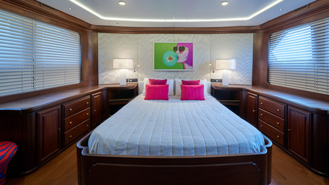 Habitación del yate El Caran