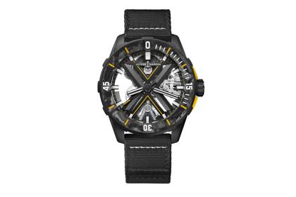 Ulysse Nardin Diver Skeleton Black.