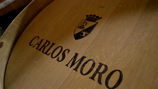 Una de las barricas de Carlos Moro