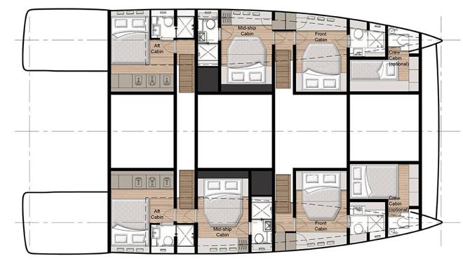 Interior del 60 Sunreef Power Eco