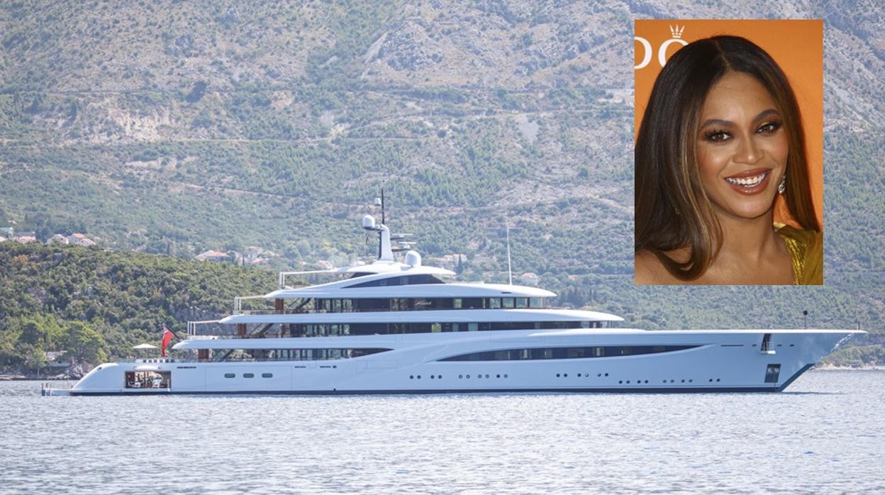 Faith es el superyate en el que la cantante Beyoncé y el rapero Jay-z pasan sus vacaciones.