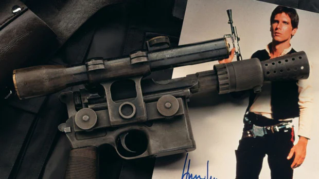 Vendida por 1 millón de euros el arma original de Han Solo en Star Wars