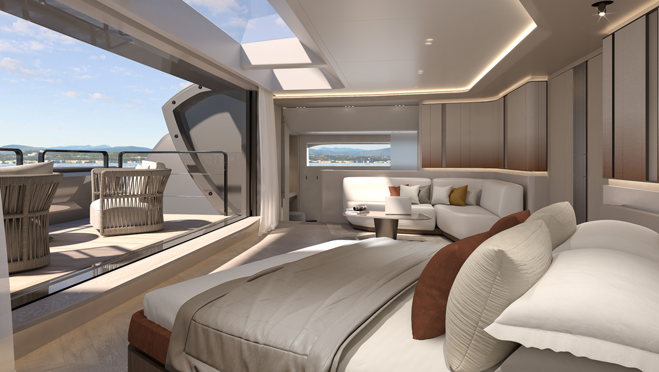 Imagen de la suite del propietario del Villa X30