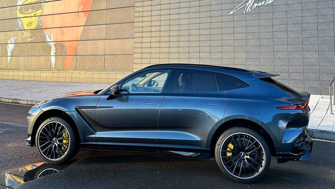 Imagen del nuevo Aston Martin de Fernando Alonso