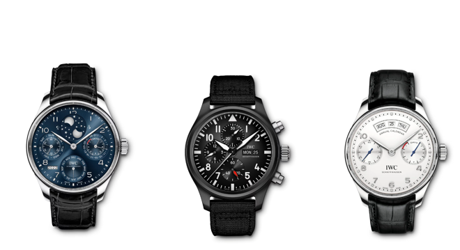 Tres de los modelos IWC favoritos de Tom Brady