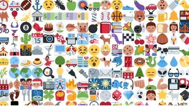 El menú que ofrece la página web para loxalizar vídeos con «emojis»