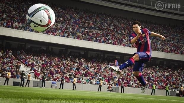 Captura de «Fifa 16», última entrega del juego de fútbol