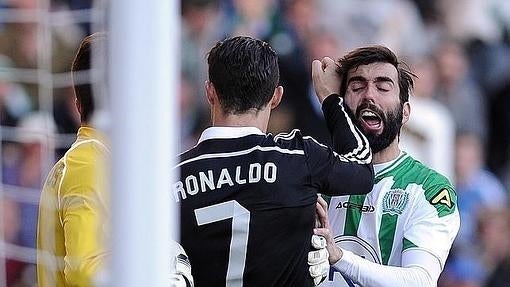 Cristiano Ronaldo, durante el partido