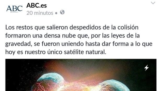 Los artículos de ABC se descargarán de forma casi inmediata en Facebook