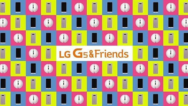 LG Friends, la familia de accesorio del LG G5