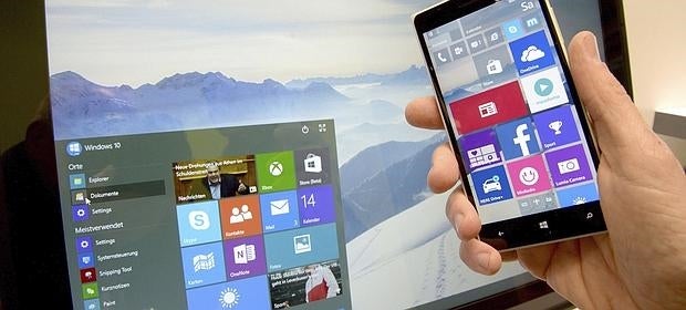 Windows 10 en un «smartphone»