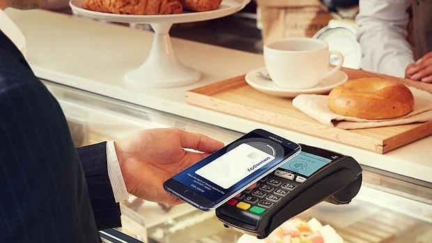 Detalle del funcionamiento de Samsung Pay