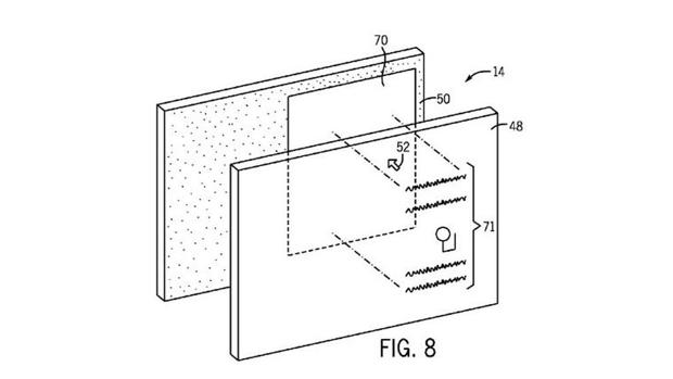 Detalle de la patente presentada por Apple