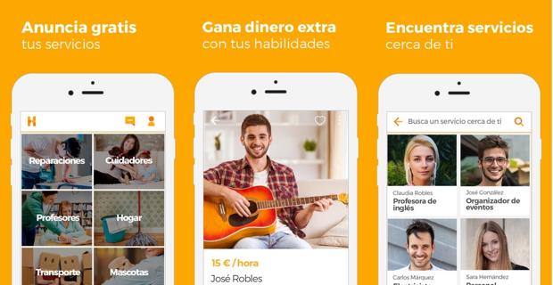 HeyGo: una «app» colaborativa para ofrecer y encontrar servicios cerca de ti