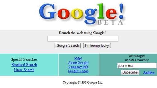 18 momentos para recordar los 18 años de Google