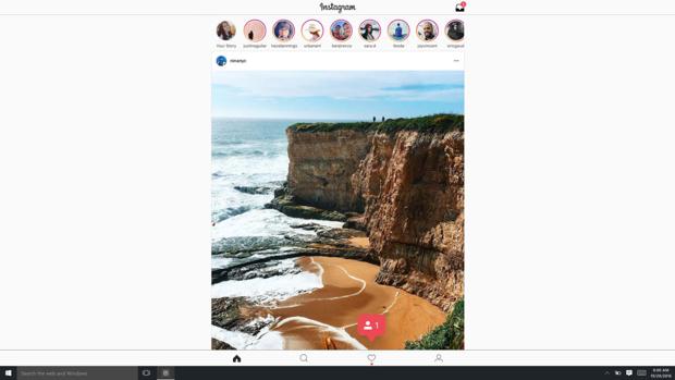 Instagram se instala en Windows 10