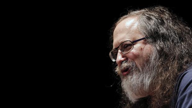 El fundador del movimiento de software libre, Richard Stallman