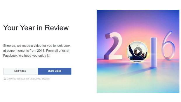 Facebook: crea tu resumen del año 2016