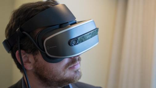 Detalle del prototipo de visor de realidad virtual de la firma asiática