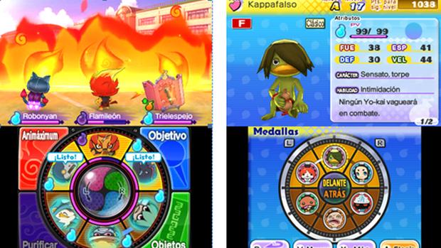 YO-KAI WATCH 2: Fantasqueletos y YO-KAI WATCH 2: Carnánimas