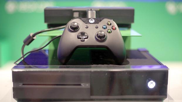 Detalle del primer modelo de Xbox One, presentado en 2013