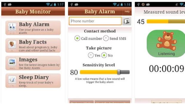Mejores aplicaciones de vigilancia y monitor de Bebé