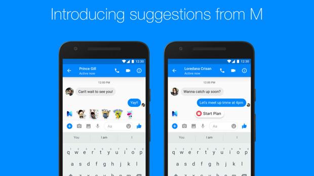 Facebook lanza en Messenger M, su propio asistente de voz inteligente